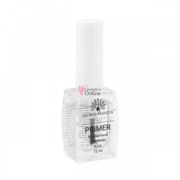 Primer acidic pentru unghii, Global Fashion, 12 ml, art 8113